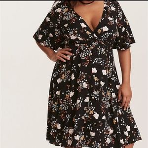 Torrid floral dress